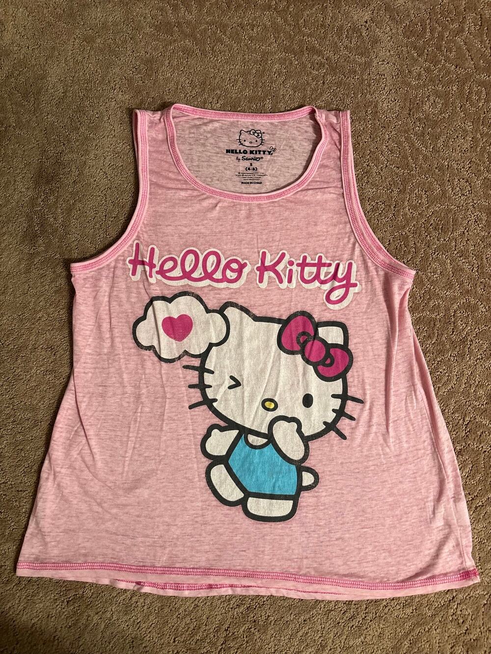 Hello Kitty Pink Tank Top